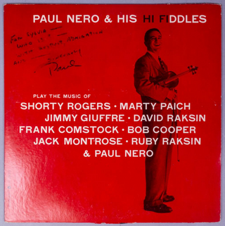 Dillon, William A. (1887–1966) & Nero, Paul. (1917–1958) & Liebert, Richard "Dick". (1903–1976) & Bolin, Shannon. (1917–2016) Collection of Signed LP Recordings