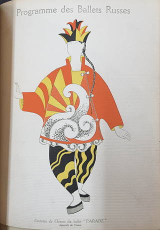 [Ballets Russes] [de Brunoff, Maurice. & de Brunoff, Jacques] DIAGHILEV, APOLLINAIRE, COCTEU, BAKST, etc. [THE GREATEST REVOLUTION IN THE HISTORY OF THEATRE AND BALLET]  Collection des plus beaux numéros de Comoedia Illustré et des programmes consacrés au