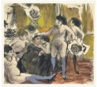 Degas, Edgar. (1834 - 1917) [After] Les Monotypes