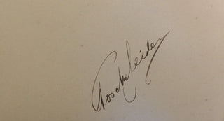 Seidel, Toscha. (1899-1962) Autograph Signature