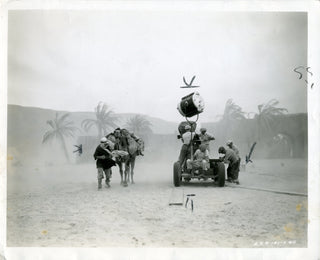 Selznick, David O. (1902-1965) Sandstorm on Camera - Original Press Photograph