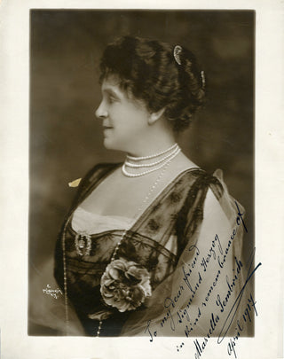 Sembrich, Marcella. (1858-1935) Signed Mishkin Photograph