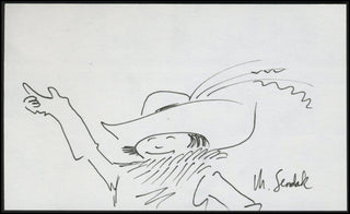 Sendak, Maurice. (b. 1928) Signed Sketch