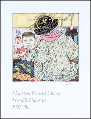 [Literature &amp; Art] [Children&apos;s Books] Sendak, Maurice. (1928 - 2012) Madame Butterfly - SIGNED POSTER