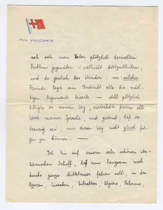 Serkin, Rudolf. (1903–1991) Two Important Autograph Letters