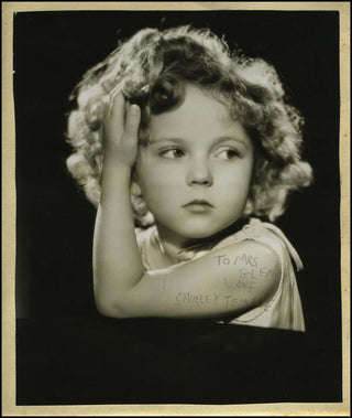 [Hollywood] Temple, Shirley. (1928–2014) Early Signed Photograph