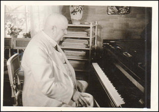 Sibelius, Jean. (1865-1957) Original Photograph