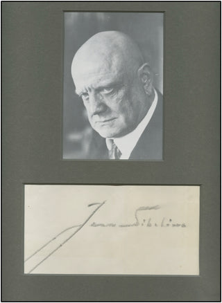 Sibelius, Jean. (1865-1957) Autograph Ensemble