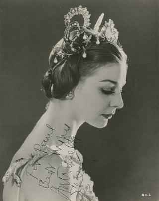 Sibley, Antoinette. (b. 1939) Signed Photograph in "The Sleeping Beauty"