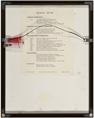 [Cage, John. (1912–1992)] Silver, Michael. (1947–2003) John Cage, 1995