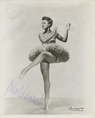 Slavenska, Mia. (1916–2002) Signed Photograph