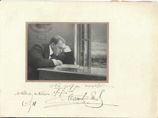 Sobinov, Leonid. (1872-1934) Signed Photograph