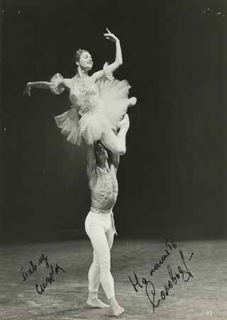 Soloviev, Yuri. (1940–1977) & Sizova, Alla. (1939–2014) Signed Photograph in "Le Corsaire"