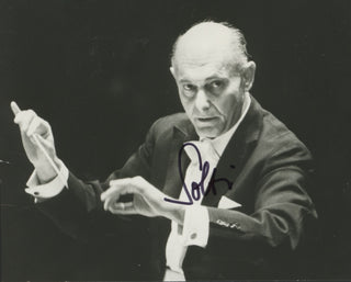 Solti, Georg. (1912–1997) Signed Photograph