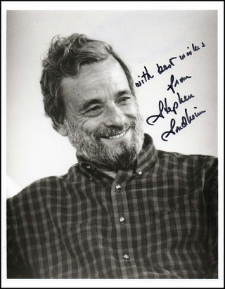 Sondheim, Stephen. (1930–2021) Signed Photograph