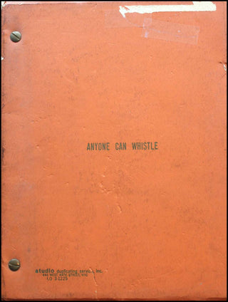 Sondheim, Stephen. (1930–2021) Anyone Can Whistle  - Script