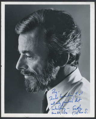 Sondheim, Stephen. (1930–2021) Signed Photograph