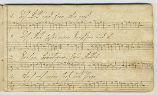 [Fraktur Songbook ] [Kulp, David. (1777–1834)] Early 19th Century German Manuscript Fraktur Songbook from Pennsylvania