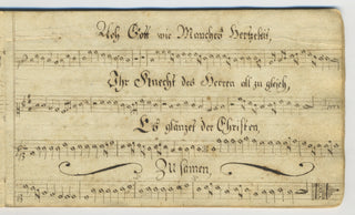 [Fraktur Songbook ] [Kulp, David. (1777–1834)] Early 19th Century German Manuscript Fraktur Songbook from Pennsylvania