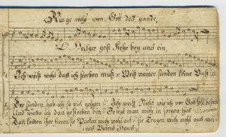 [Fraktur Songbook ] [Kulp, David. (1777–1834)] Early 19th Century German Manuscript Fraktur Songbook from Pennsylvania