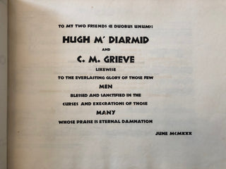 Sorabji, Kaikhosru Shapurji. (1892 - 1988) Opus Clavicembalisticum - SIGNED FIRST EDITION OF ONE OF THE LONGEST SOLO PIANO WORKS EVER COMPOSED