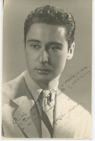 Soriano, Gonzalo. (1913–1972) [Magaloff, Nikita. (1912–1992)] Signed Photograph