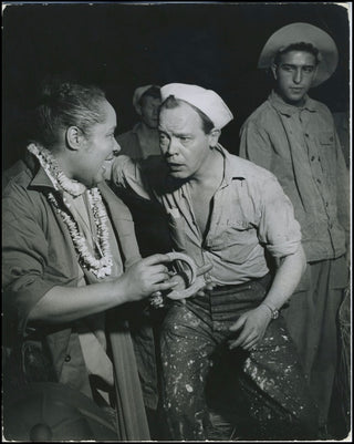 [South Pacific] Rodgers, Richard. (1902-1979) &amp; Hammerstein, Oscar. (1895-1960) Two Original Photographs by John Swope