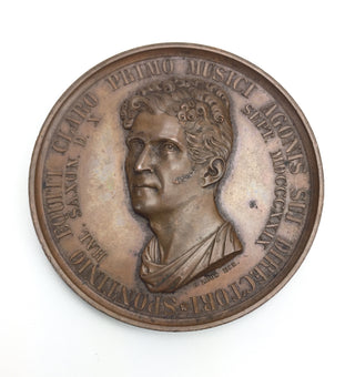 Spontini, Gaspare. (1774–1851) Portrait Medal