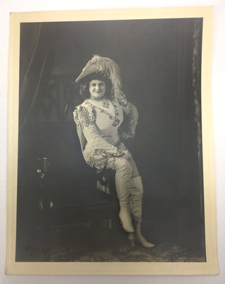 [Theatre & Film] Spurr, Ervin Willard.  Group of Original Photographs with Signed Self-Portrait