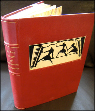 [Theatre] Stanislavsky, Konstantin Sergeevich. (1863 - 1938) Moi Zhizn' V Iskusstve [My Life in Art], Inscribed with Letter to Morris Gest