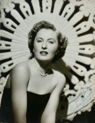 Stanwyck, Barbara. (1907–1990) Signed Photograph