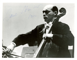 Starker, Janos. (1924–2013) Signed Photograph