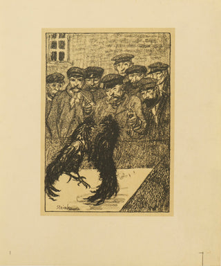 Steinlen, Théophile Alexandre. (1859 - 1923) Collection of Three Prints