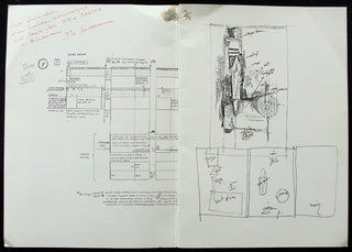 Stockhausen, Karlheinz.  (1928 - 2007) [Friedlaender, Johnny. (1912-1992)]  "Skizzen und Manuskripte" - SIGNED COPY