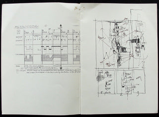 Stockhausen, Karlheinz.  (1928 - 2007) [Friedlaender, Johnny. (1912-1992)]  "Skizzen und Manuskripte" - SIGNED COPY