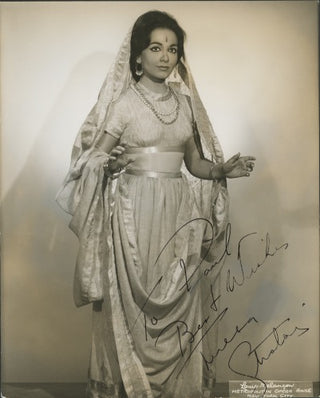 Stratas, Teresa. (b. 1938) Signed Photograph in Menotti's "The Last Savage"