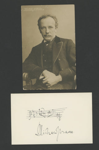 Strauss, Richard. (1864–1949) Till Eulenspiegels lustige Streiche, opus 28 - Autograph Musical Quotation