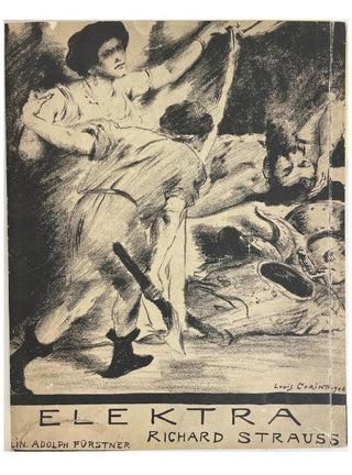 Strauss, Richard. (1864–1949) [Op. 58]. Elektra. Tragödie in einem Aufzuge von Hugo von Hofmannsthal. Opus LVIII. Vollständiger Klavierauszug zu zwei Händen mit Hinzufügung der Gesangstexte und der scenischen Bemerkungen von Otto Taubmann