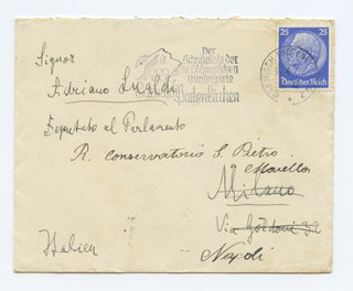 Strauss, Richard. (1864–1949) [Lualdi, Adriano. (1885–1971)] Group of Autograph Envelopes