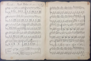 Strauss, Johann. (1804–1849) Juristen-Ball Polka - Copyist Manuscript