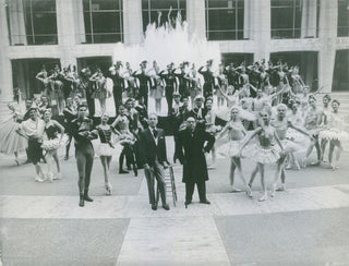 Stravinsky, Igor. (1882–1971) & Balanchine, George. (1904–1983) Original Photograph