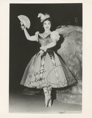 Streich, Rita. (1920–1987) Signed Photograph in "Ariadne auf Naxos"