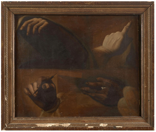 [Hands] Anonymous [French School, ca. 1840] Etudes de Mains - Painting