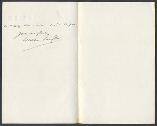 [Sullivan, Arthur. (1842–1900)] [Klein, Herman. (1856–1934)]  Group of Autograph Letters