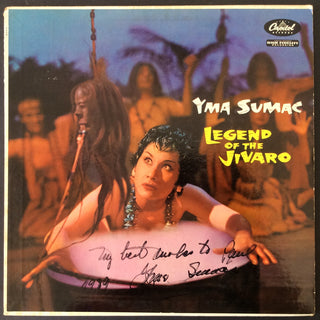 Sumac, Yma. (1922-2008) "Legend of the Jivaro" - SIGNED LP