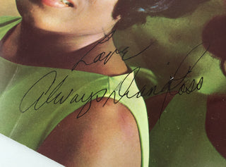 [The Supremes (1959–1977)] Ross, Diana. (b. 1944) & Wilson, Mary. (b. 1944) & Ballard, Florence. (1943–1976) "An Evening With the Supremes" - SIGNED Souvenir Program with Unsigned Program