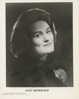 Sutherland, Joan. (1926–2010) Signed Photograph