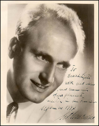 Svanholm, Set. (1904–1964) Signed Photograph