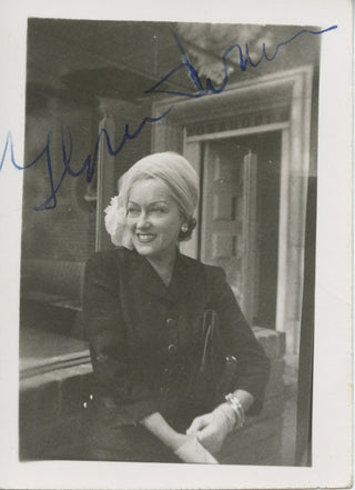 Swanson, Gloria. (1899–1983) Signed Photograph