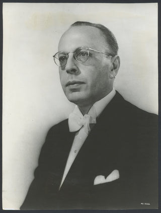 Szell, George. (1897–1970) Portrait Photograph